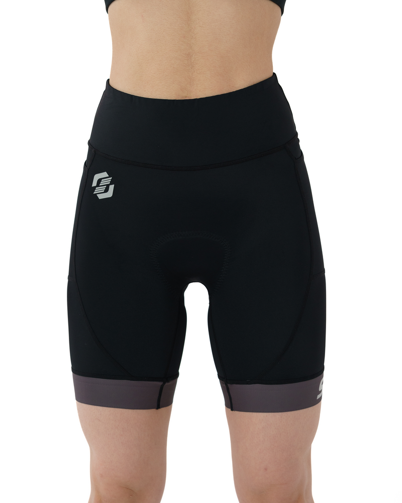 Women's Elite Triathlon Short - Black