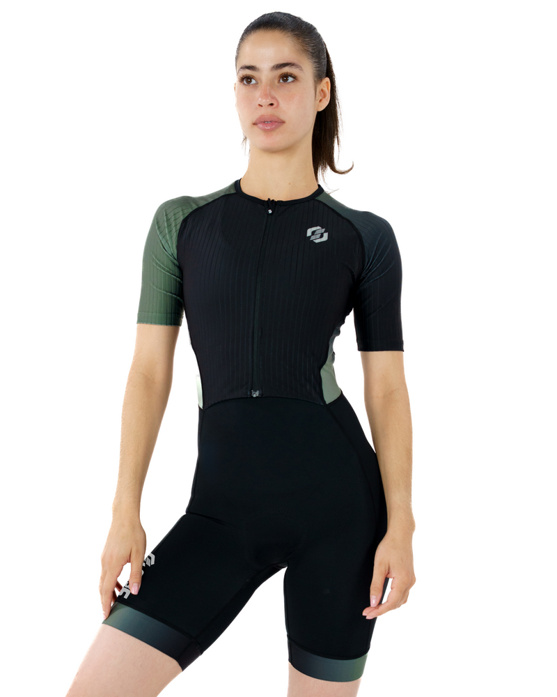 Women's Elite Phantom Tri Suit - Sage