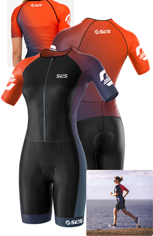Women's Elite Fade Tri Suits