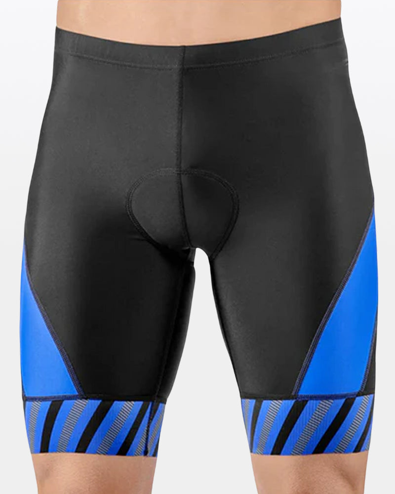 Men's Pro Trackhawk Zip-Pocket Tri Shorts - Blue Wave