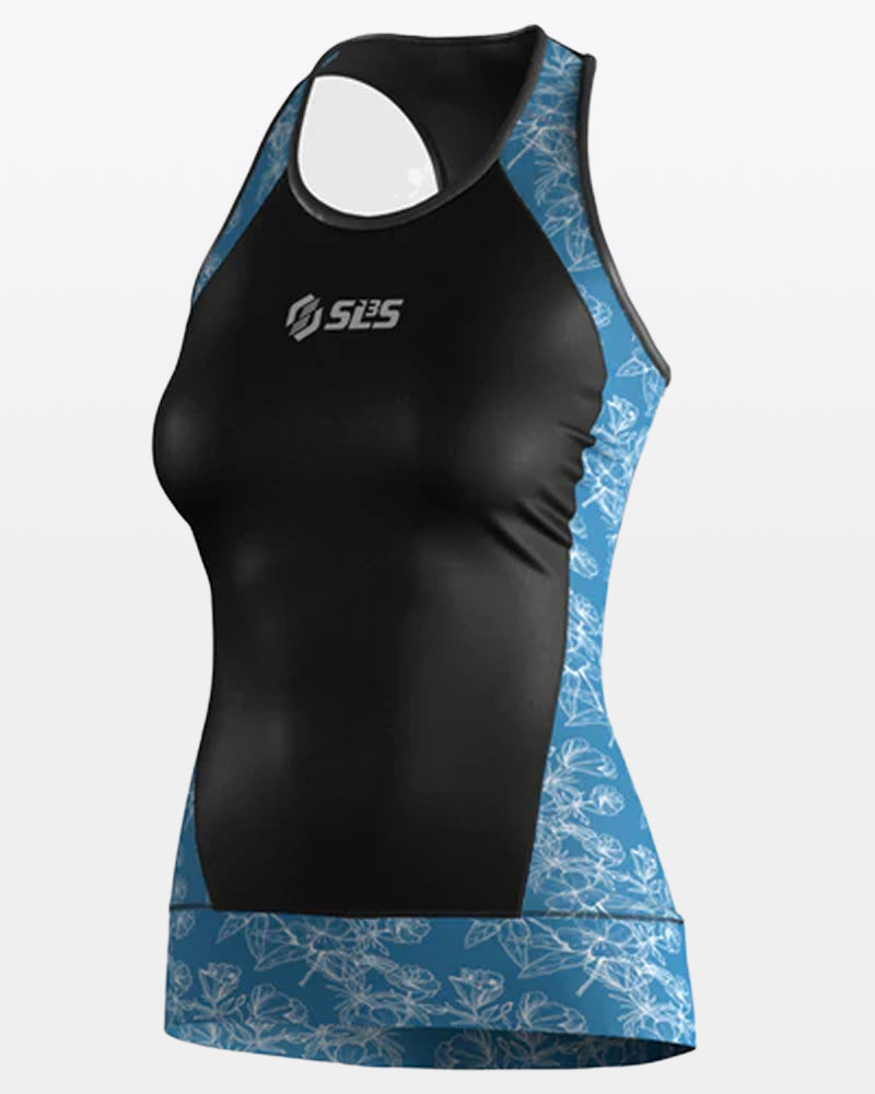 Women's AG Trackhawk Tri Tops - Blue Rose