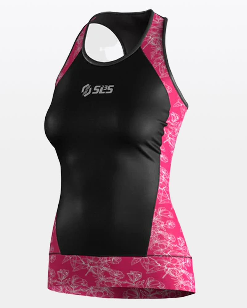 Women's AG Trackhawk Tri Tops - Pink Rose