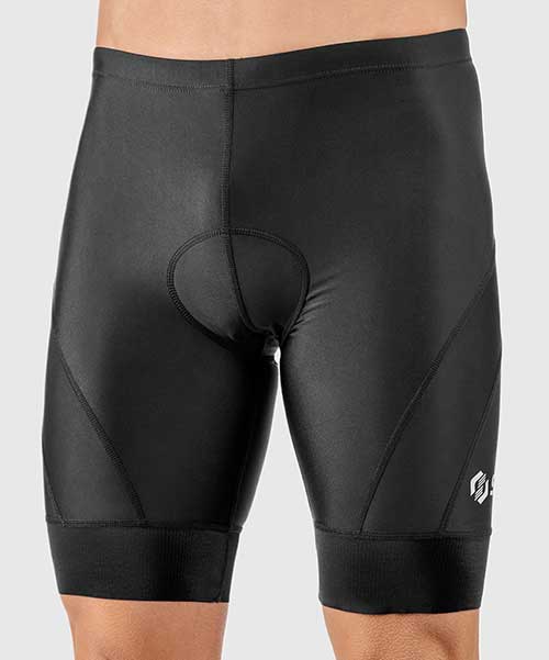 Pro Triathlon Race Shorts (Zip Pocket) | Jet Black - Jet Black