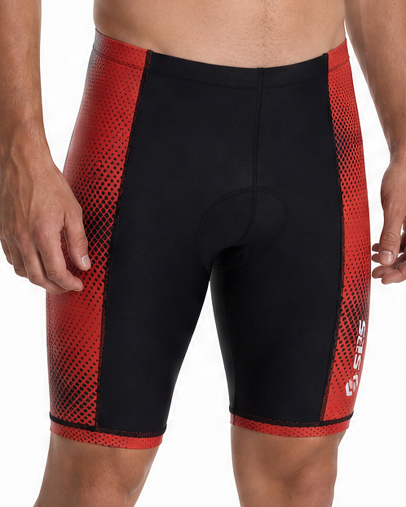 Men's AG Enduro 7” Tri Shorts - Red Blur