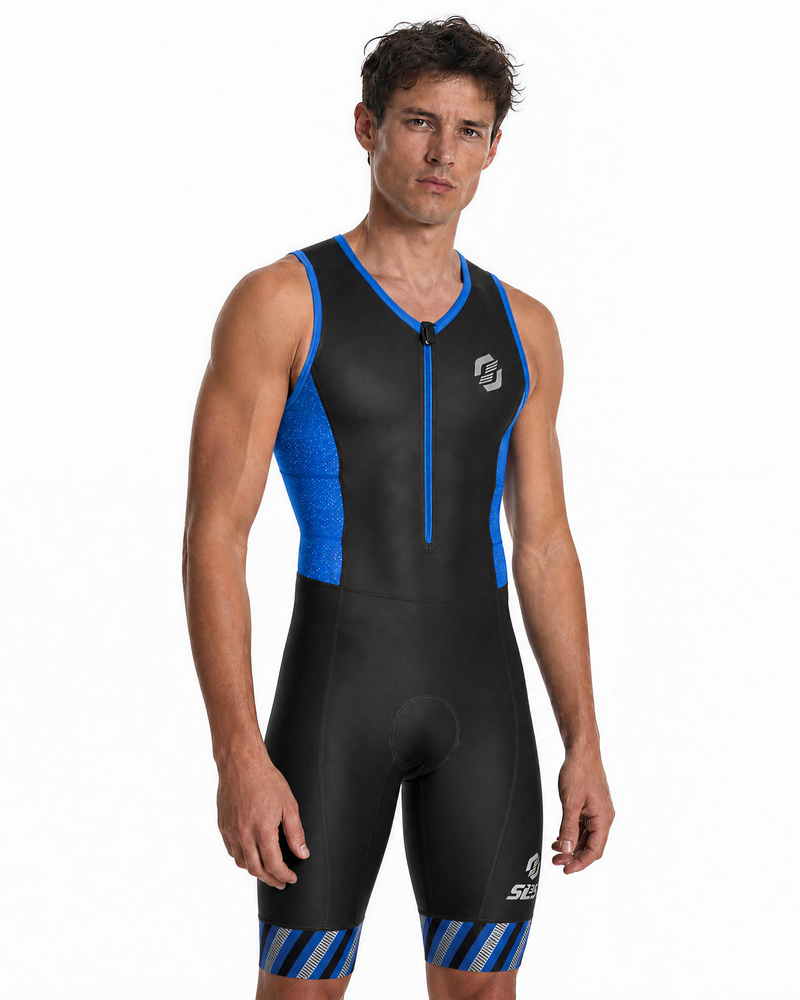 Men's AG Trackhawk Tri Suits - Blue Wave