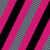 Black/Bright Rose Stripes